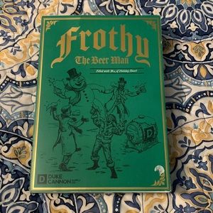 BNIB Duke Cannon Frothy the Beer Man soap set